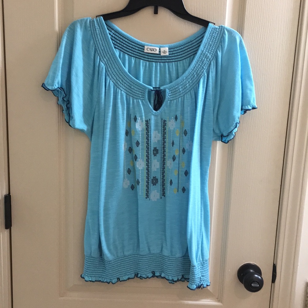 Knit blouse